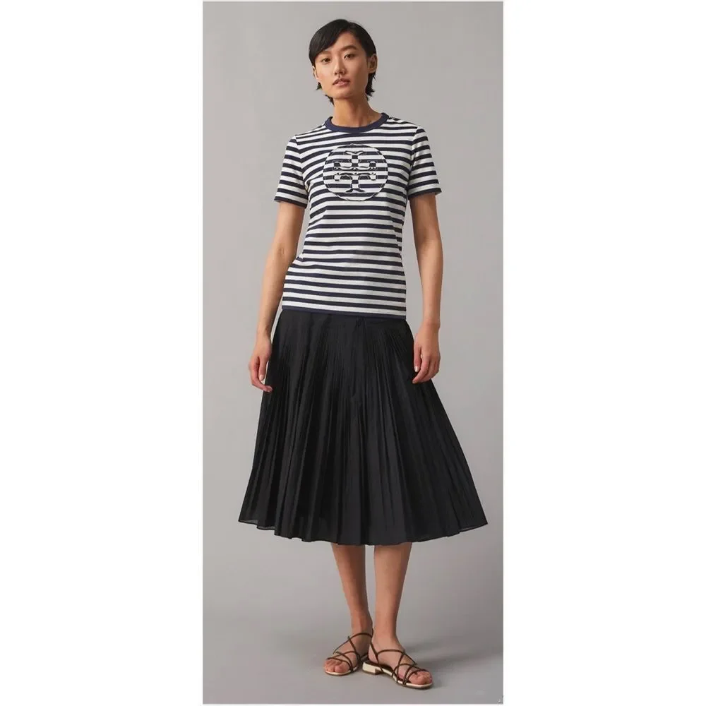 🎈SALE 🎈 Tory Burch Cotton t-shirt with Logo - Picture 11 of 12